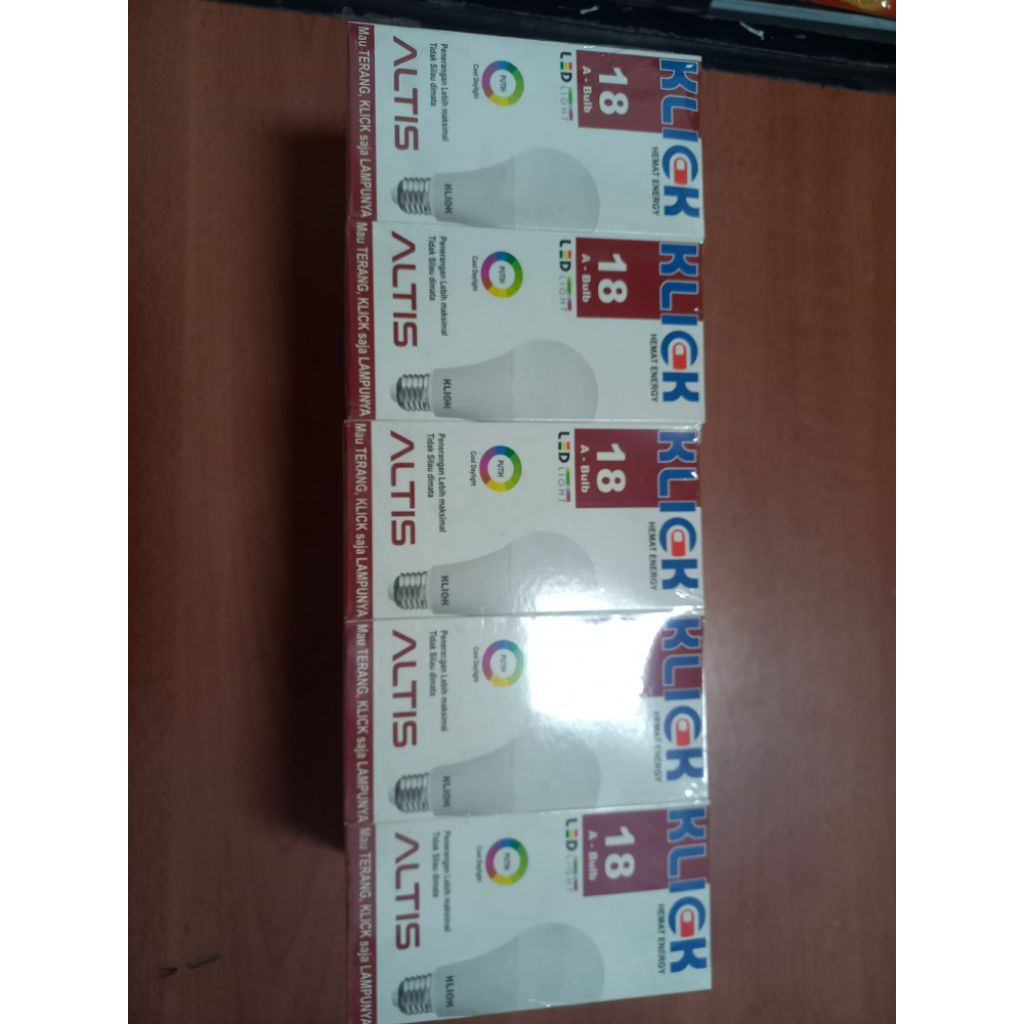 Lampu LED KLICK ALTIS 12W & 18W