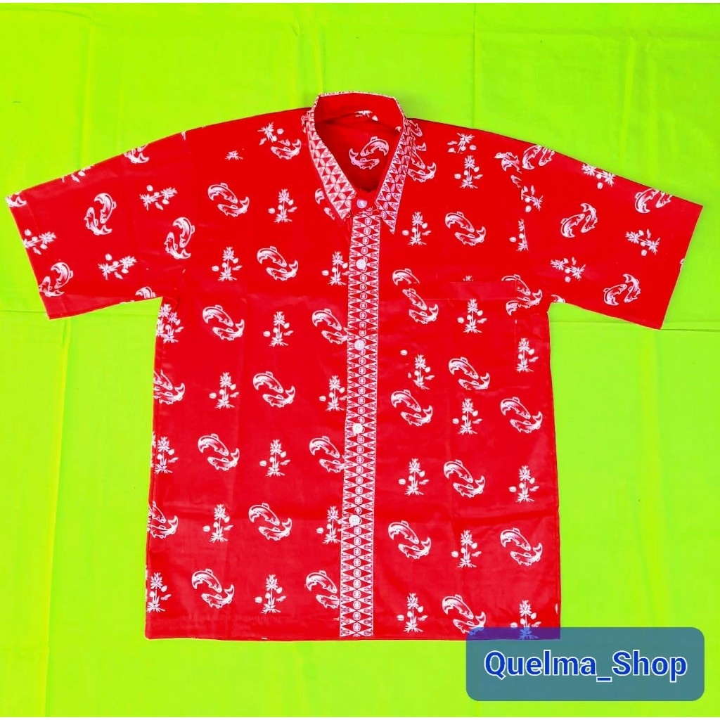 SERAGAM BATIK SD KOTA BEKASI LENGAN PENDEK