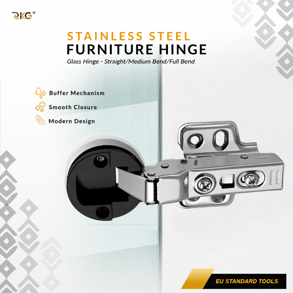 Engsel Sendok Lemari Kaca Slowmotion 35 Mm Cabinet Hinge