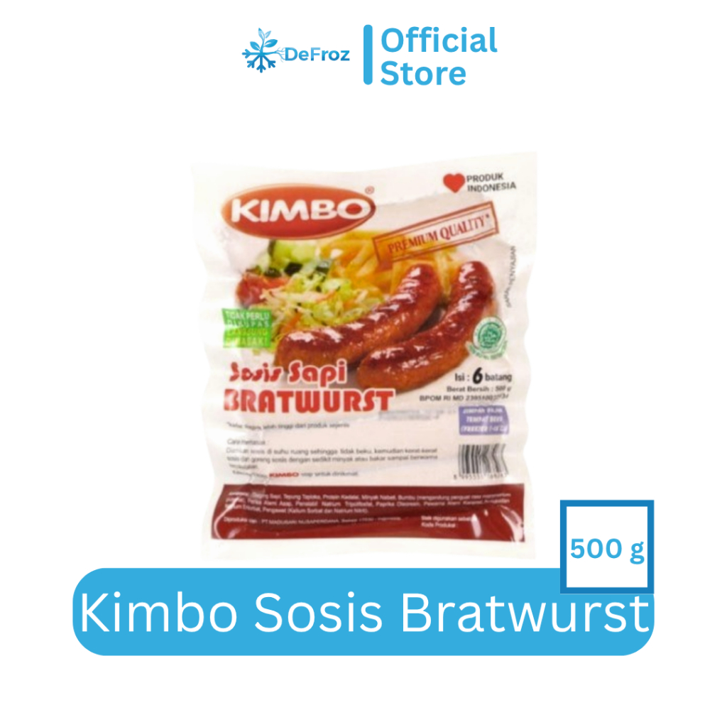 

Sosis Kimbo - Sosis Bratwurst 500g