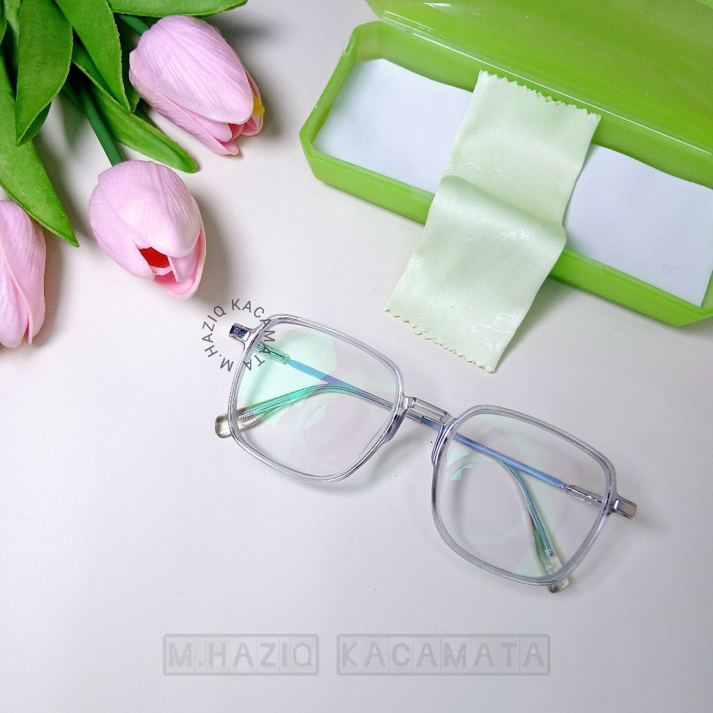 Kacamata Minus -0.25 ad -6.00 Kacamata Antiradiasi Blueray Kacamata Photocromic Wanita