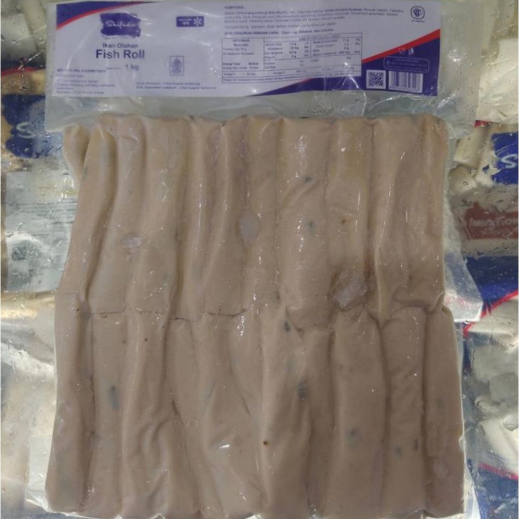 

shifudo seafood ikan roll berat 1000 gram frozen food