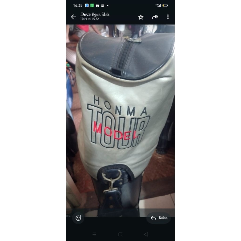 tas golf honma / bag honma kulit