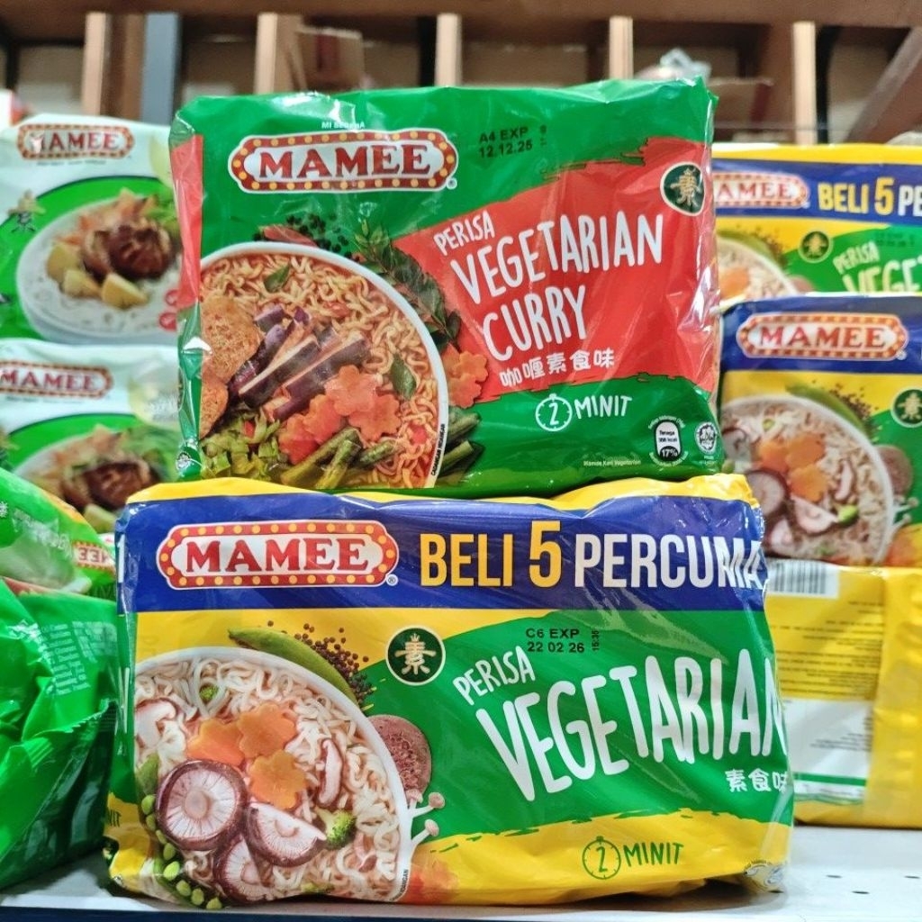 

Mamee vegetarian rasa sop dan curry