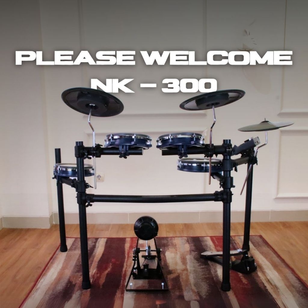 drum elektrik nokku nk-300 drum elektrik drum profesional