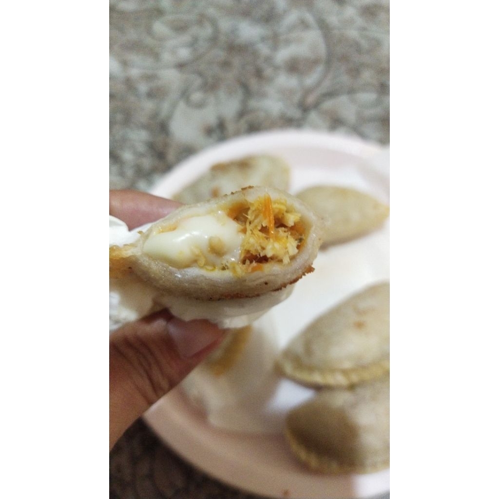 

cireng isi mix ayam keju lumer