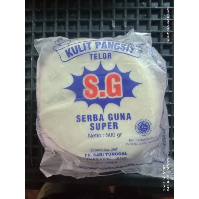 

Kulit pangsit rebus SG