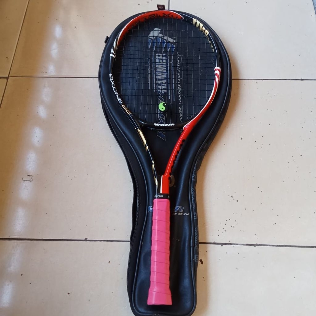 Raket tenis wilson blx six one 95 original