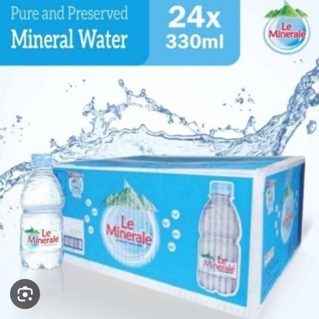 

LE MINERAL MINI 330ML 24PCS