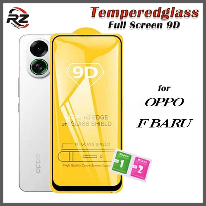 Tempered glass OPPO TG FULL 9D KACA BENING F7 F9 F11 F15 F17 F19 FIND X3 K5 R17 A57 2016 LITE PRO PL
