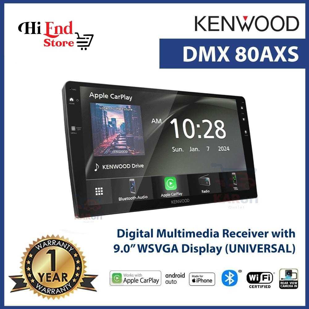 KENWOOD DMX 80 AXS ANDROID MODEL NEW ANDROID AUTO FITTING MODEL ANDROID 9 INCH HEADUNIT