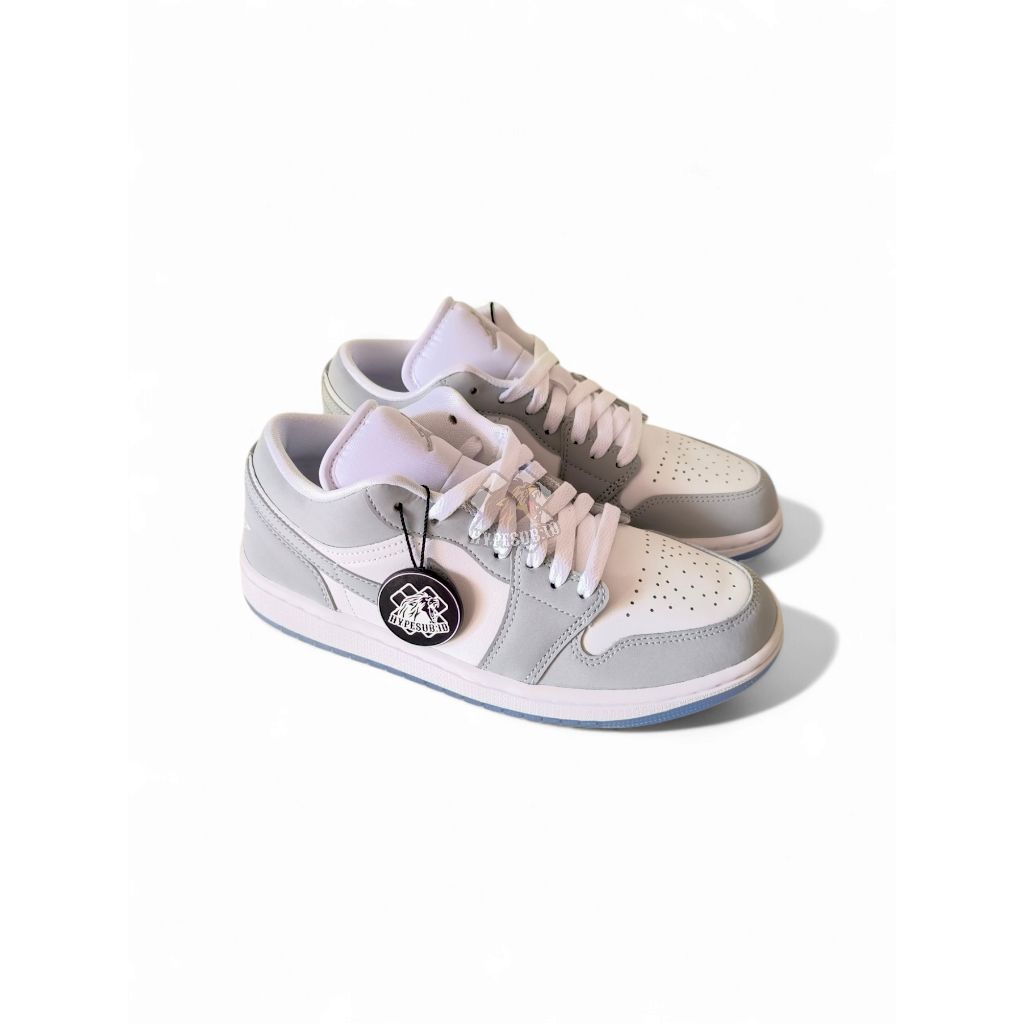 Air Jordan 1 Low Wolf Grey Womens (Original 100%)