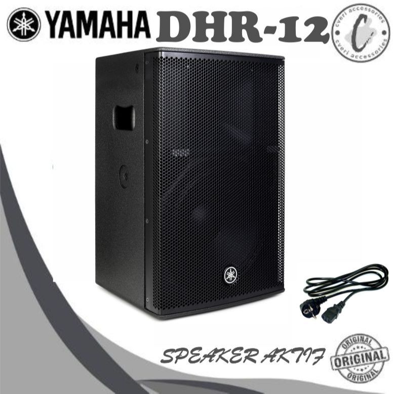 Speaker Aktif Yamaha DHR12 1,000-watt 12-inch Powered Loudspeaker Yamaha DHR-12 Speaker Aktif Origin