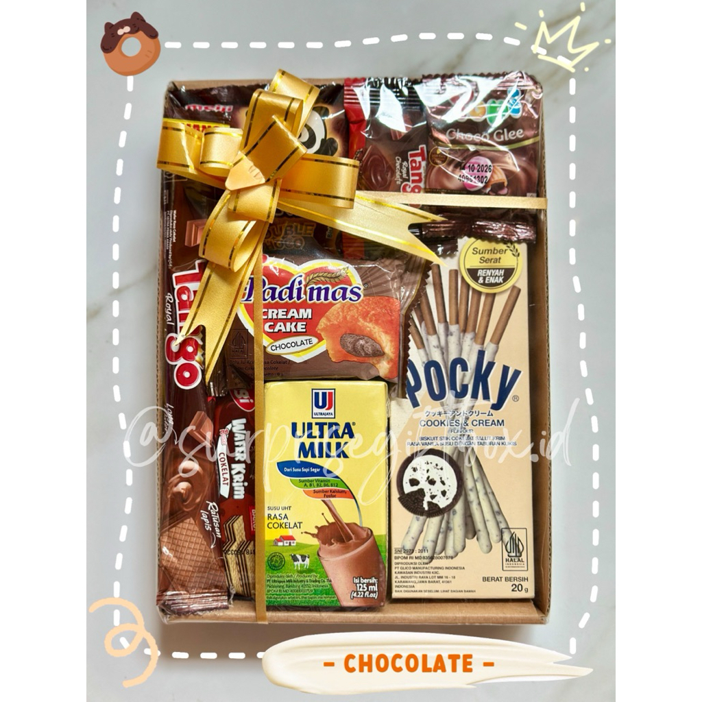 

( READY ) Snack box/ Snack gift/ Gift box/ Hadiah Kelulusan/ Hadiah Perpisahan/ Hadiah Naik Kelas/ kado ultah/ kado wisuda murah