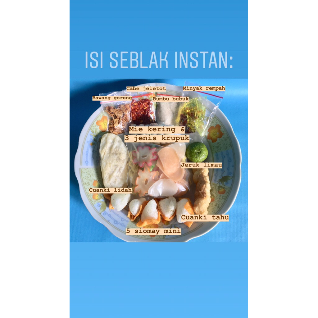 

Seblak Instan Ekonomis