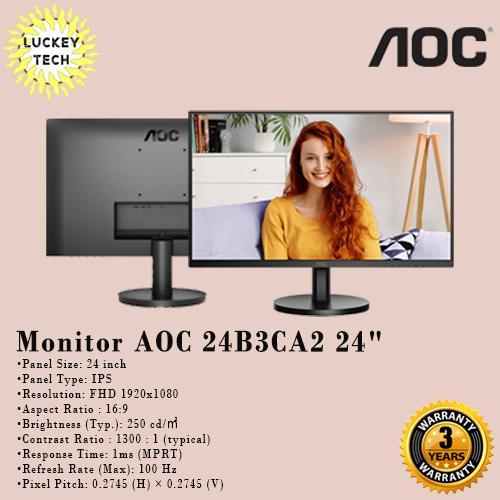 Monitor LED AOC 24B3CA2 24" FHD HDMI USB-C