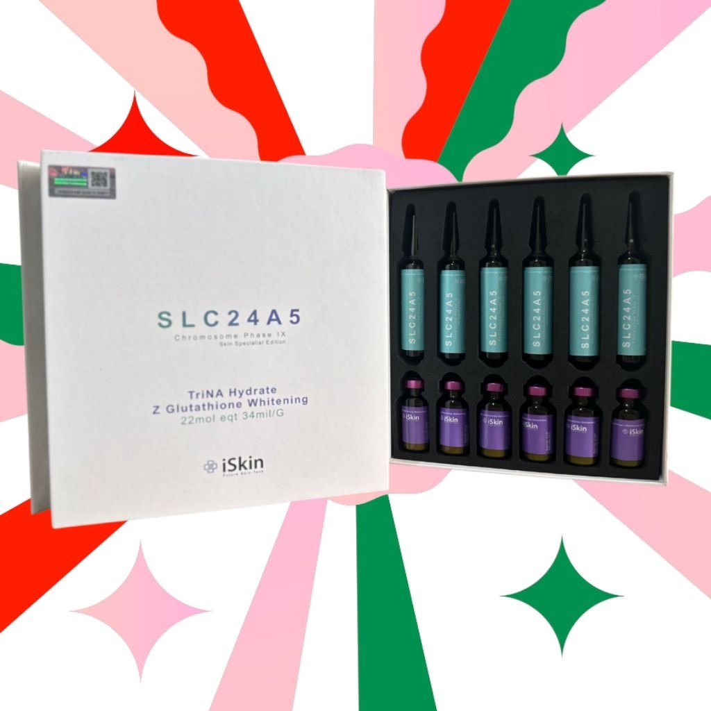 [ready stock] Iskin slc24a5  ecer satu set