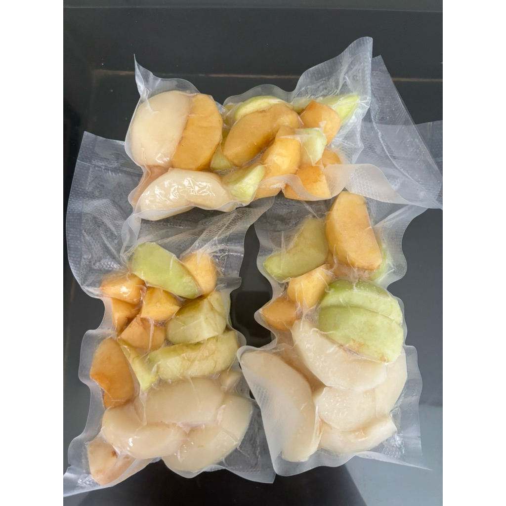 

buahfreshku - ready to blend frozen fruit apel pir smoothies buah mix frozen 1 pack