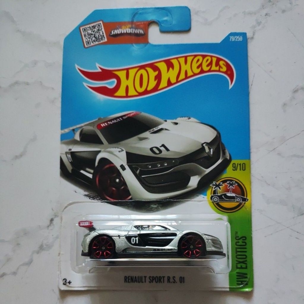 Hotwheels Renault Sport RS 01 Abu abu