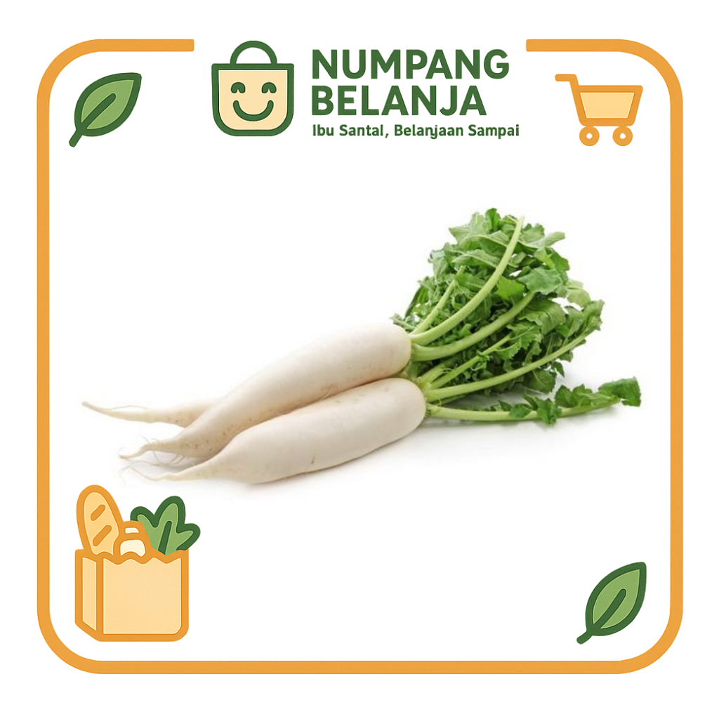 

lobak sayur 1 buah [500g]