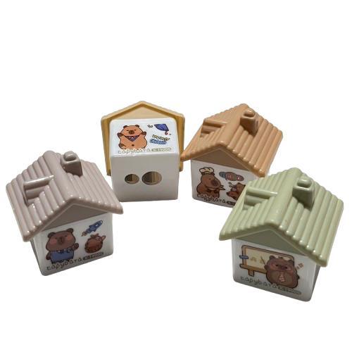 

SERUTAN CAPYBARA BENTUK RUMAH RAUTAN PENSIL 2 LUBANG KUALITAS BAIK SESUAI GAMBAR / SHARPENER CAPYBARA K-19005 / RAUTAN MANUAL ANAK SEKOLAH MINI