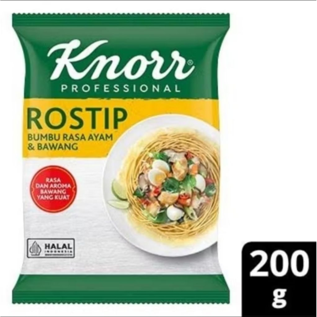

Knorr Rostip bumbu rasa ayam dan bawang 200gr