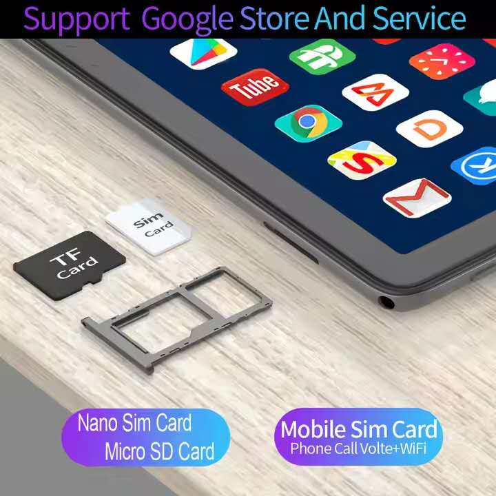 Tablet Gaming JU PAD PRO 80 10.1 INCH JARINGAN 5G DUAL SIM CARD/ 512 RAM / MEDIATEK X30/ 20.000 mAh