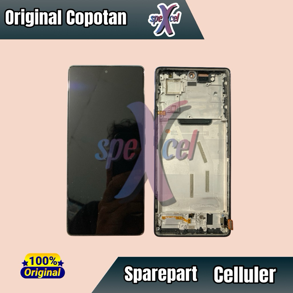 LCD TOUCHSCREEN TS FULLSET FRAME INFINIX NOTE 40 X6853 ORIGINAL COPOTAN TERJAMIN