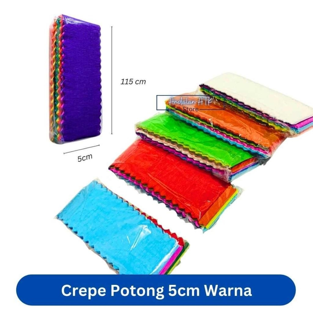 

kertas krep warna warni