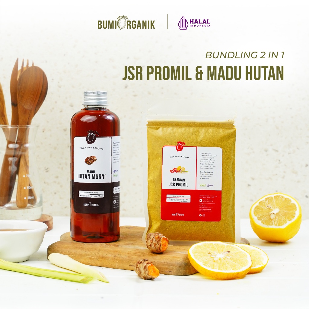 

JSR PROMIL + MADU HUTAN/MULTIFLORA 2IN1 RESEP DR ZAIDUL AKBAR HERBAL BUMI ORGANIK PURE NATURAL MINUMAN KESEHATAN / RAMADHAN SEHAT / REMPAH JSR / JSR STORE OFFICIAL DR ZAIDUL AKBAR / NUTRIFARM / DARI BUMI