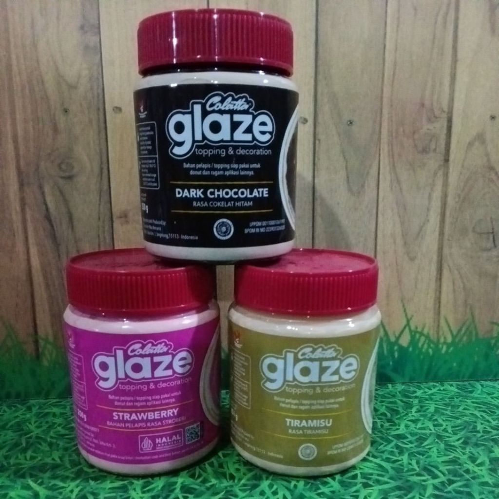 

colatta glaze topping & decoration 250g
