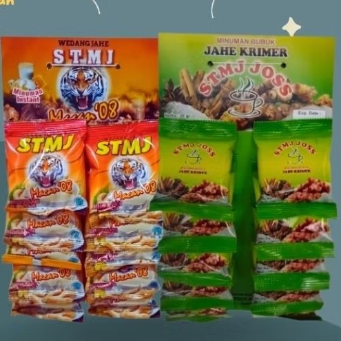 

PAKET MIX STMJ "MACAN" & "JOSS" COCOK UNTUK MENGHANGATKAN TUBUH ISI 20 SACHET