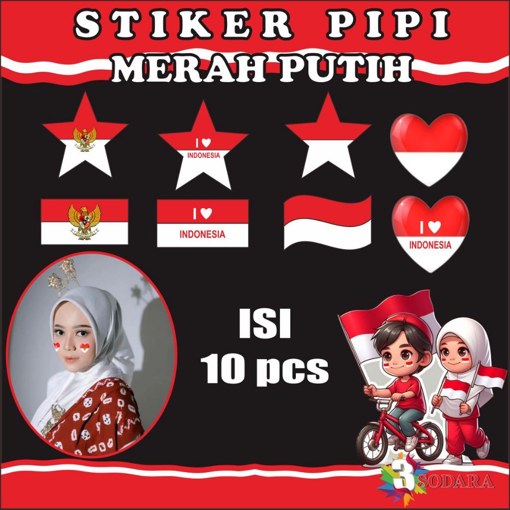

STIKER PIPI BENDERA MERAH PUTIH
