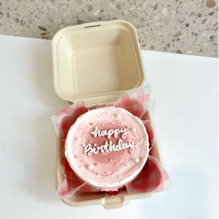 

Bento Cake Pink Blush
