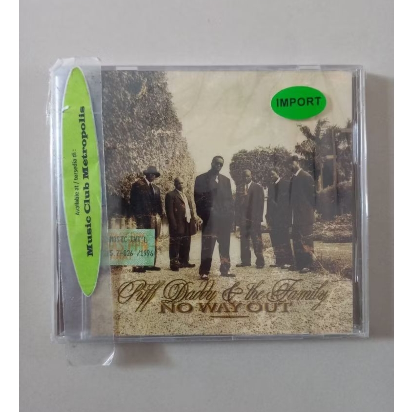 CD PUFF DADDY AND THE FAMILY - NO WAY OUT IMPORTED