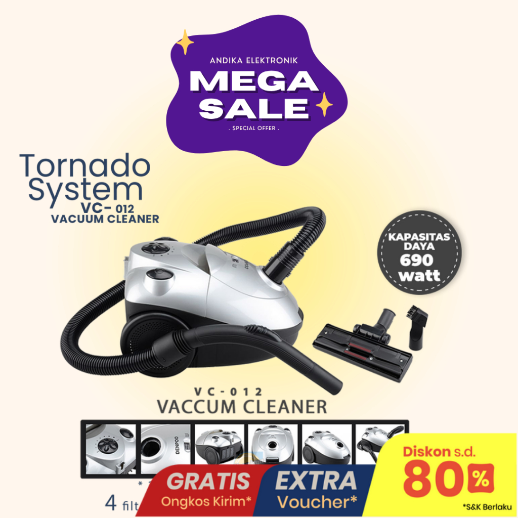 Vacuum Cleaner Denpoo VC 012