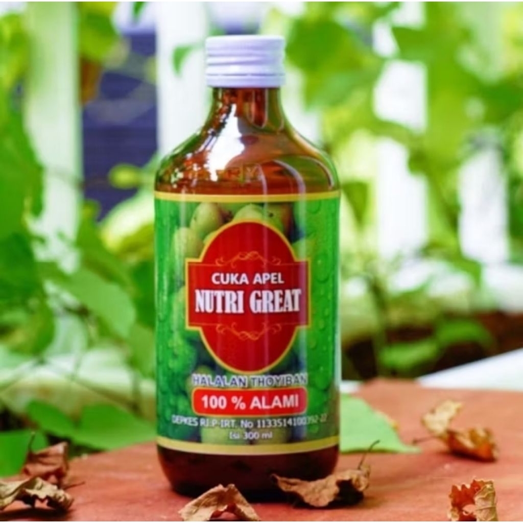 

Cuka Apel Nutri Great 300ml