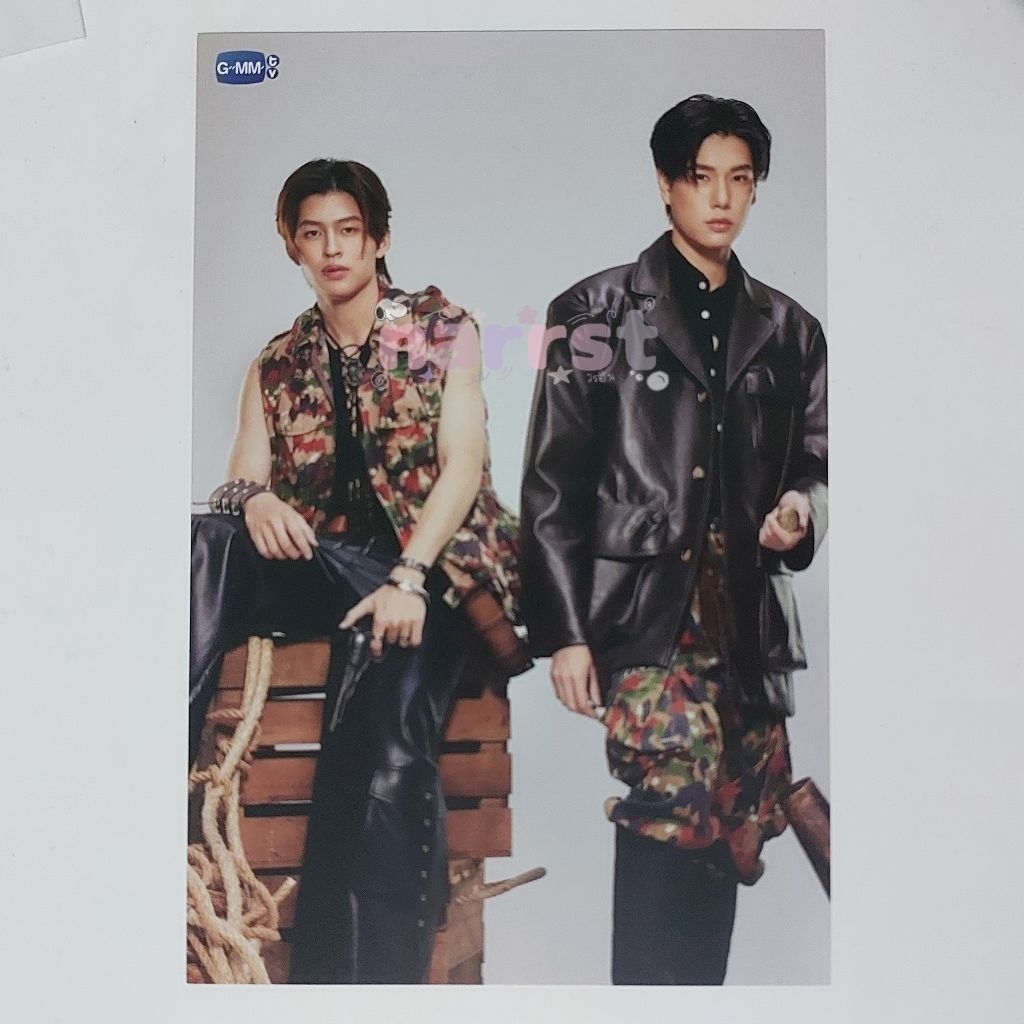 Postcard Gasha Love Out Loud 2024 LOL Fanfest PondPhuwin GMMTV