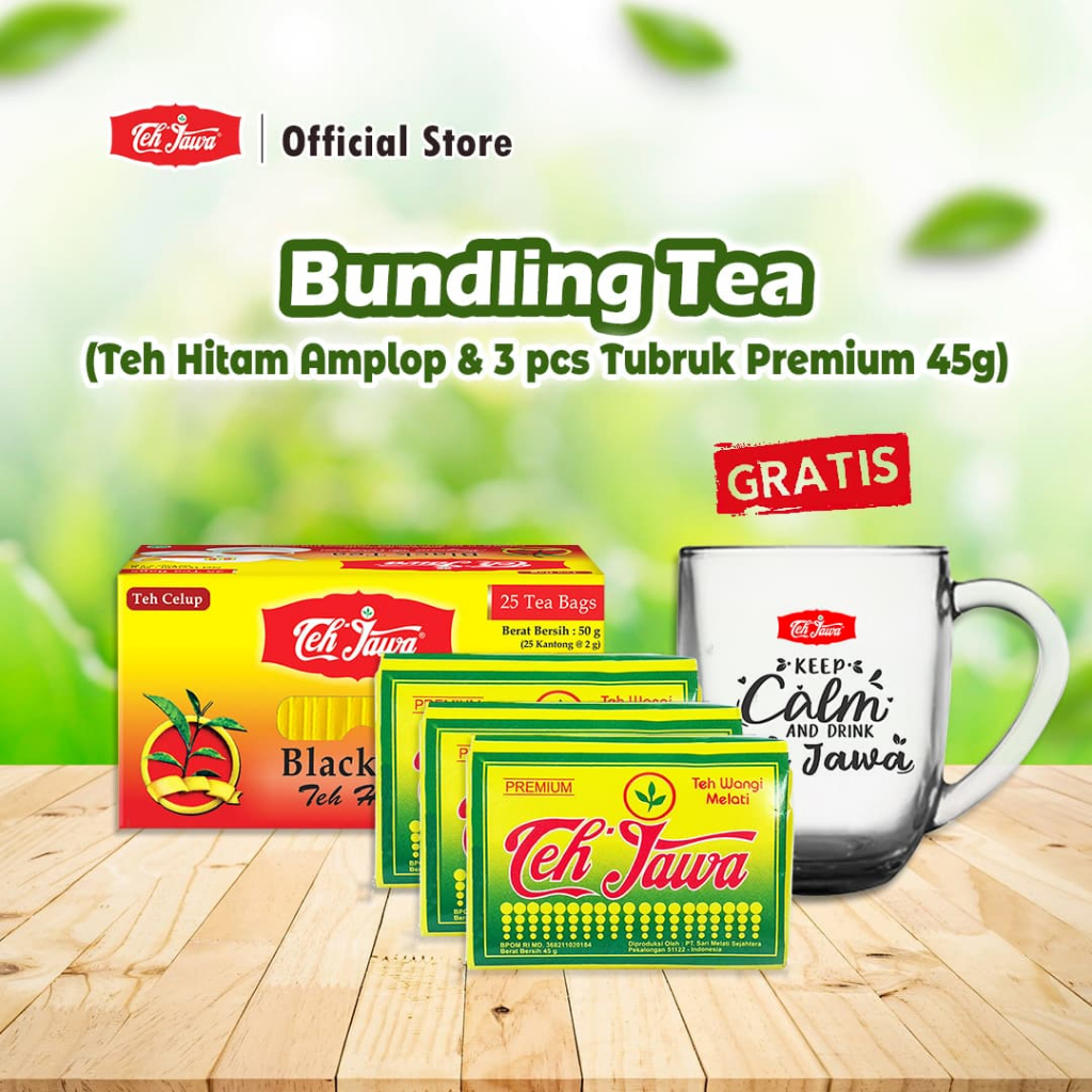 

Paket Teh Jawa Black Celup Amplop + Premium 45 gram FREE Cantel