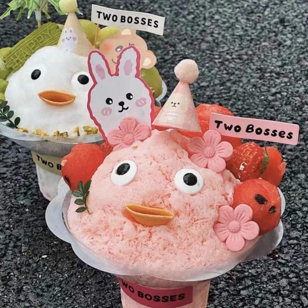 [CUP SNOW ES ICE CREAM] Umbrella Cup Bingso, Gelas Es Serut, Cup Ice Cream, Tempat Es Krim, Gelas Es