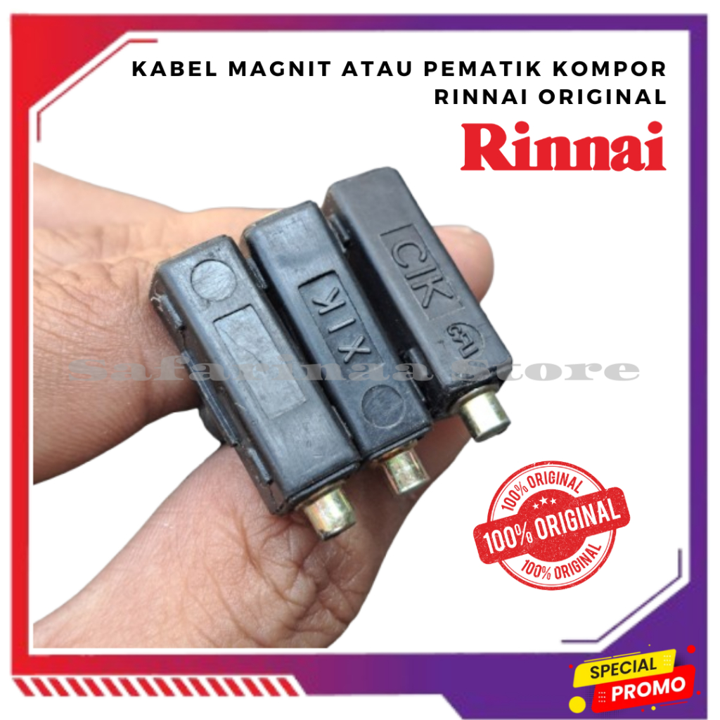 KABEL PEMATIK KOMPOR GAS RINNAI / HITACHI ORIGINAL