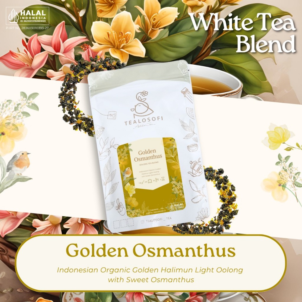 

Golden Osmanthus - Tealosofi Artisan Oolong Tea Blend