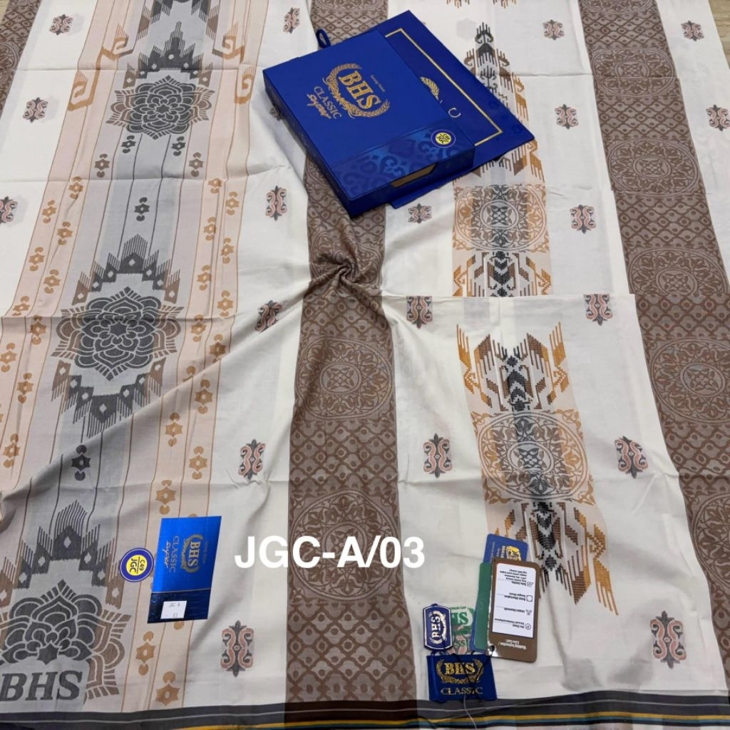 *BHS CLASIK SUPER JGC/CGC GOLD* New motif motif elegant Bahan mesres Kualitas gold Lengkap dengan ta