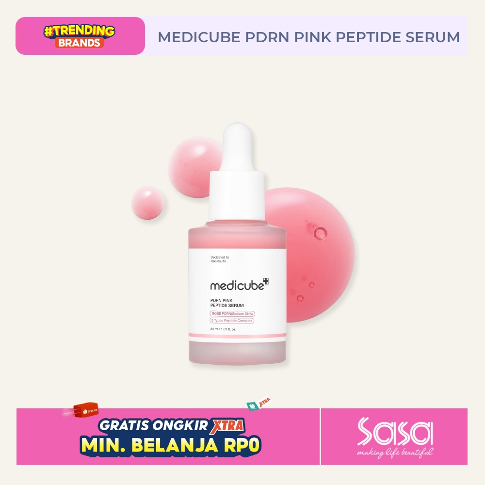 Medicube PDRN Pink Peptide Serum 30ml, Medicube Official Store, Medicube Pdrn Serum
