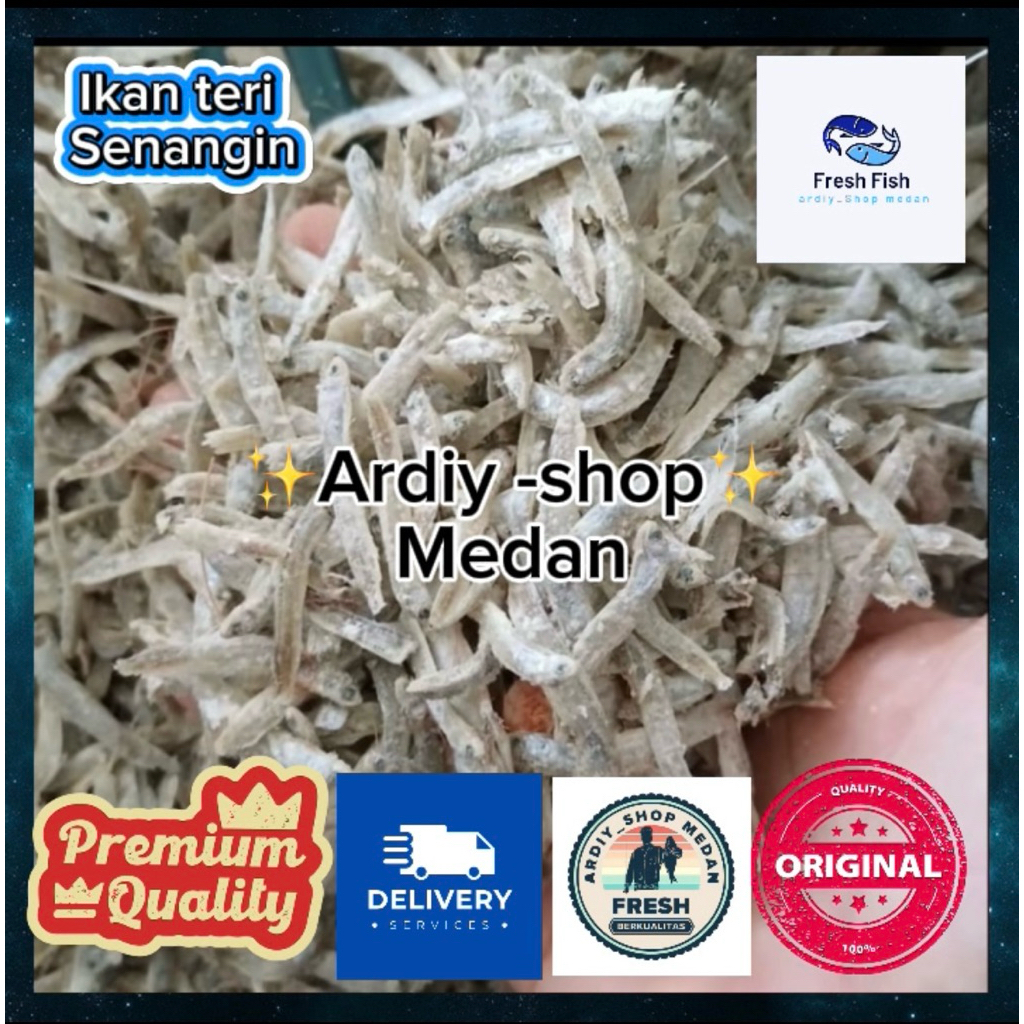 

promo termurah ikan teri Senangin super enak khas Sumatra utara