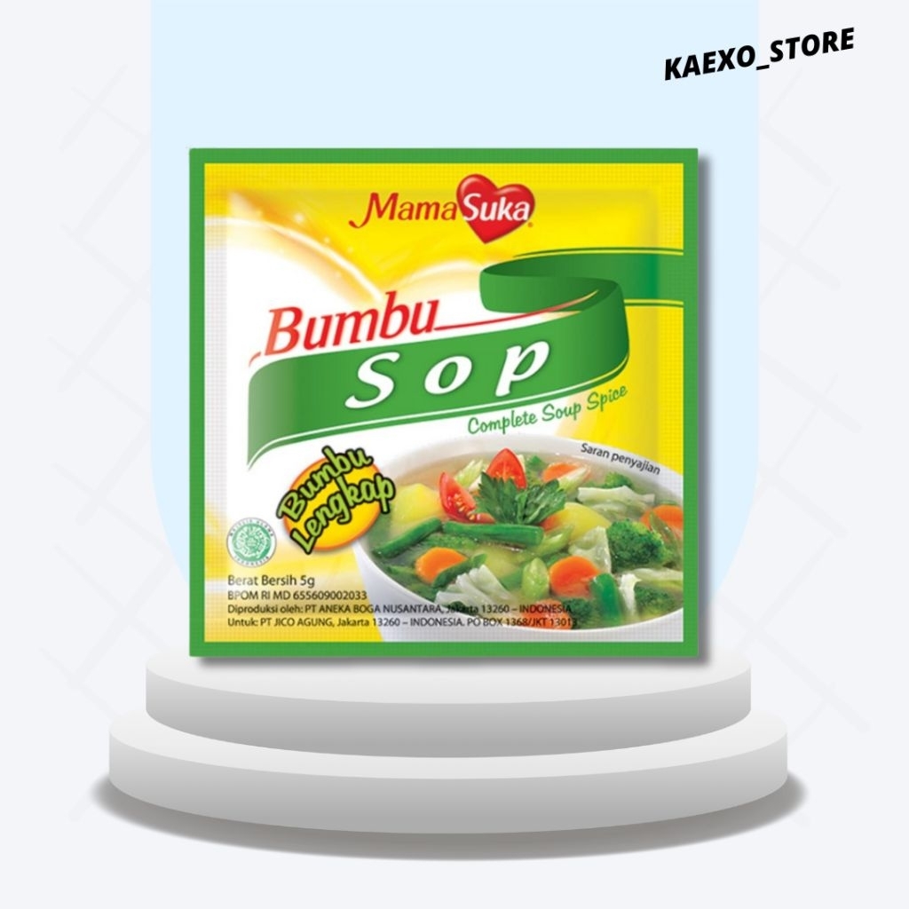 

Bumbu SOP mamasuka renteng Murah Isi 12 Sachet