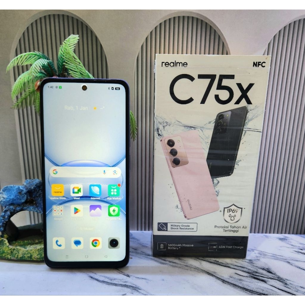 REALME C75X - RAM 8/128 || SECOND / BEKAS