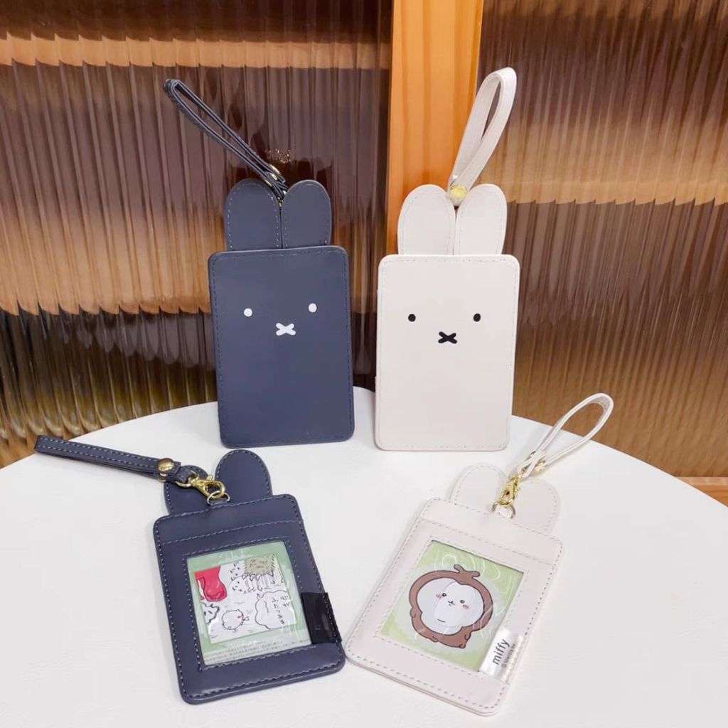 

Miffy Pass Case Commuter Card Case Luggage Tag Name Tag Penanda Koper Tag Koper