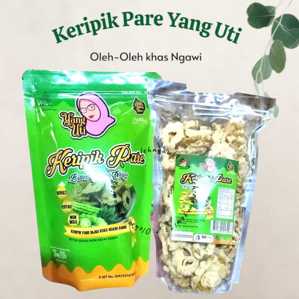 

KERIPIK PARE YANG UTI, KERIPIK PARE, PARE CRISPY