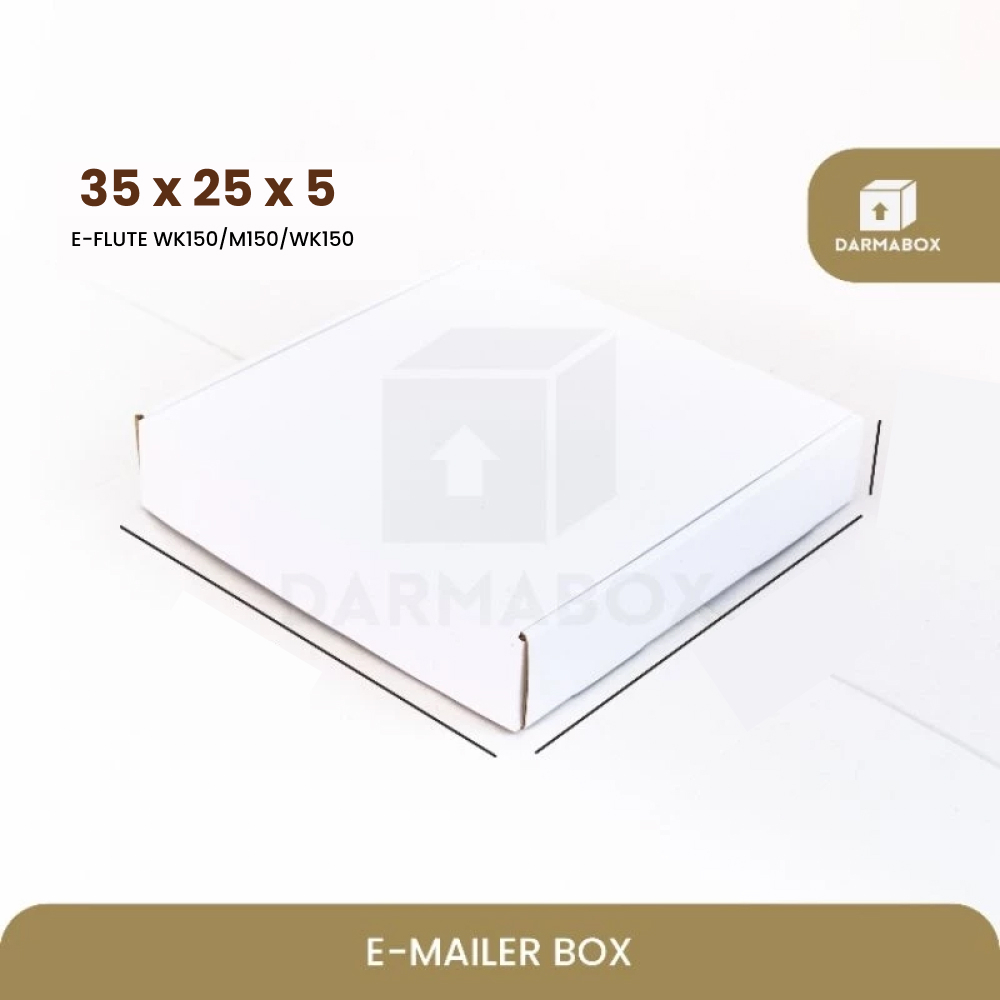 

Box 35x25x5 DOUBLE WK Packaging Kaos/Cake/Hampers/Kardus/Box